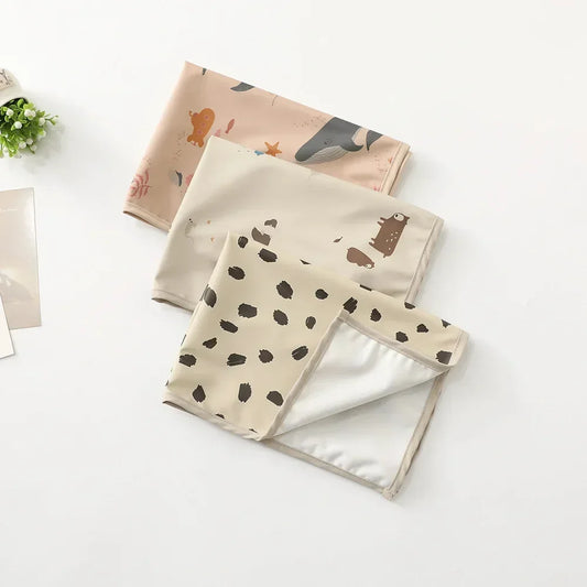 Reusable Waterproof Baby Changing Mat Foldable, Portable, Multi-Use Travel & Play Pad
