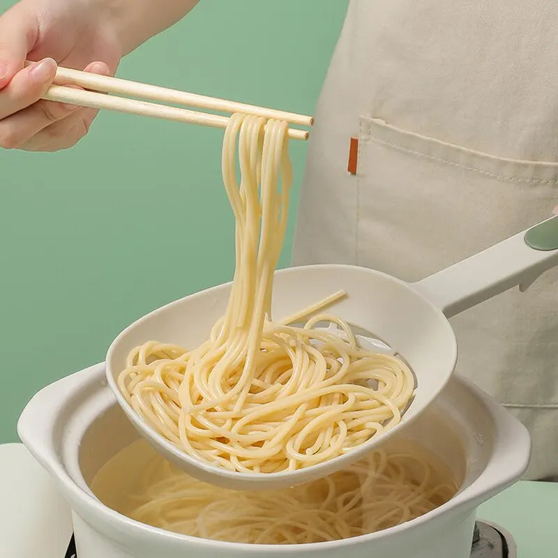 Heat-Resistant Pasta & Dumpling Spoon  Long Handle Kitchen Tool