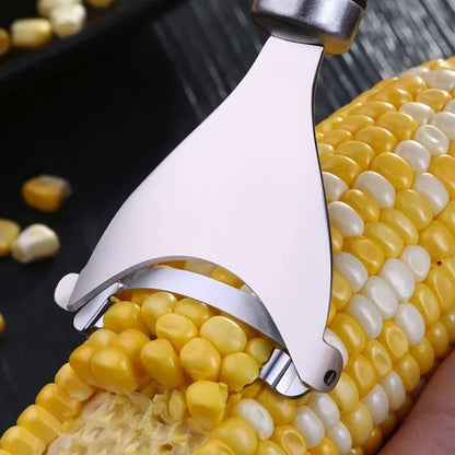 Stainless Steel Corn Peeler and Stripper Tool