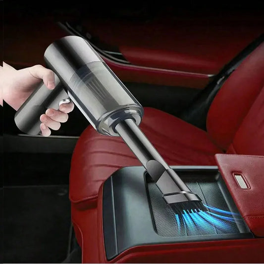 3-in-1 Mini Vacuum Cleaner USB Rechargeable, Suction & Blower for Car & Home