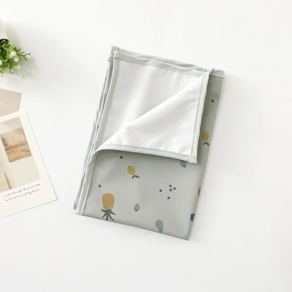 Reusable Waterproof Baby Changing Mat Foldable, Portable, Multi-Use Travel & Play Pad
