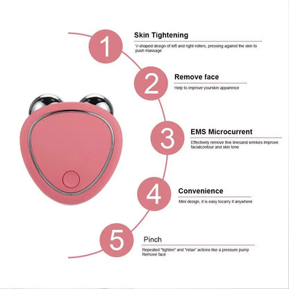 Portable Electric Face Lift Roller for Skin Tightening