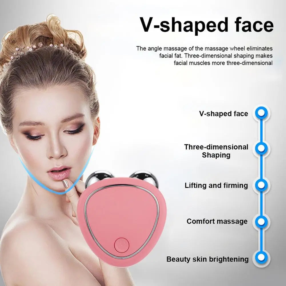 Portable Electric Face Lift Roller for Skin Tightening