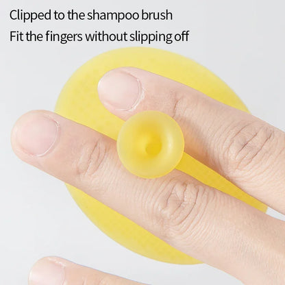 Silicone Baby Shampoo Brush – Soft Scalp & Hair Washing Massager for Infants and Kids