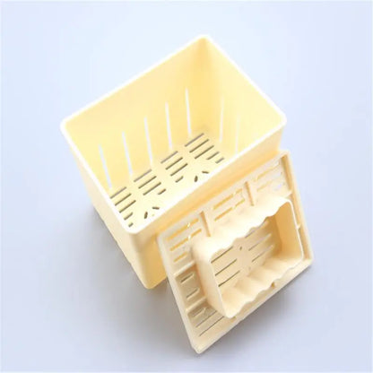 DIY Tofu Press Mold Set with Cheese Cloth  Homemade Tofu Maker