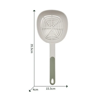Heat-Resistant Pasta & Dumpling Spoon  Long Handle Kitchen Tool