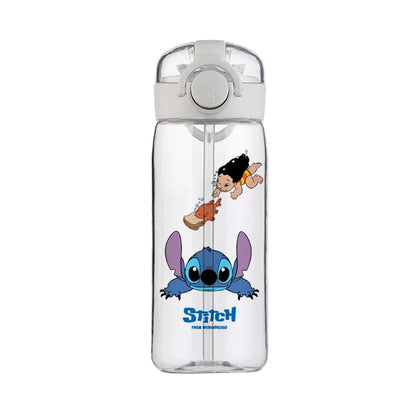 Disney Stitch 400ML Clear Water Bottle