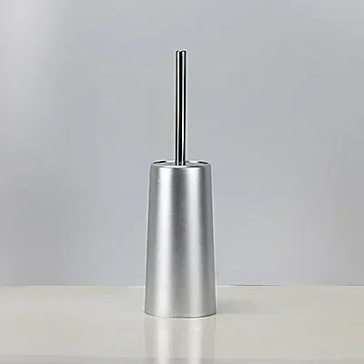 Nordic Style Golden Toilet Brush with Holder – Bathroom & Floor Cleaning Tool