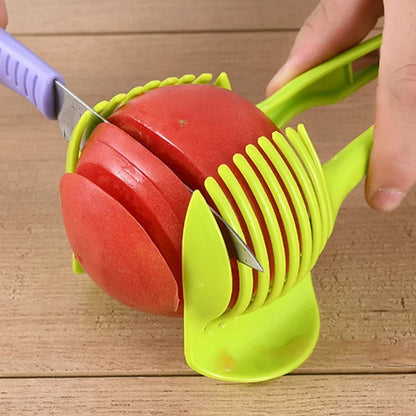 Handheld Tomato Slicer and Fruit Cutting Tool