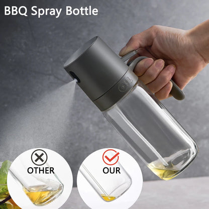 250ml High Borosilicate Oil Spray Bottle