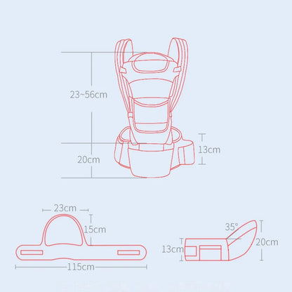 Ergonomic Baby Carrier Backpack for Newborns