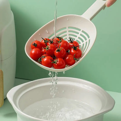 Heat-Resistant Pasta & Dumpling Spoon  Long Handle Kitchen Tool