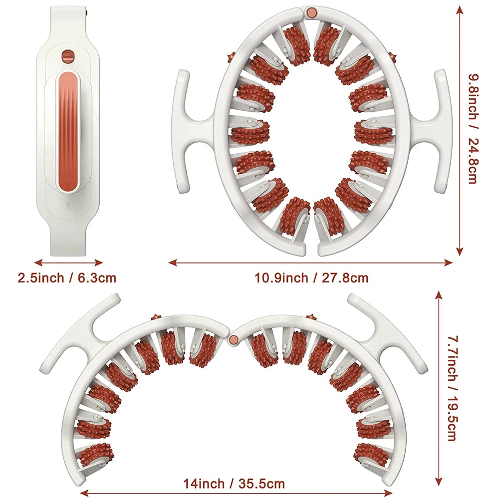 Manual Cellulite & Muscle Massager Roller – Multi-Use Beauty Trainer