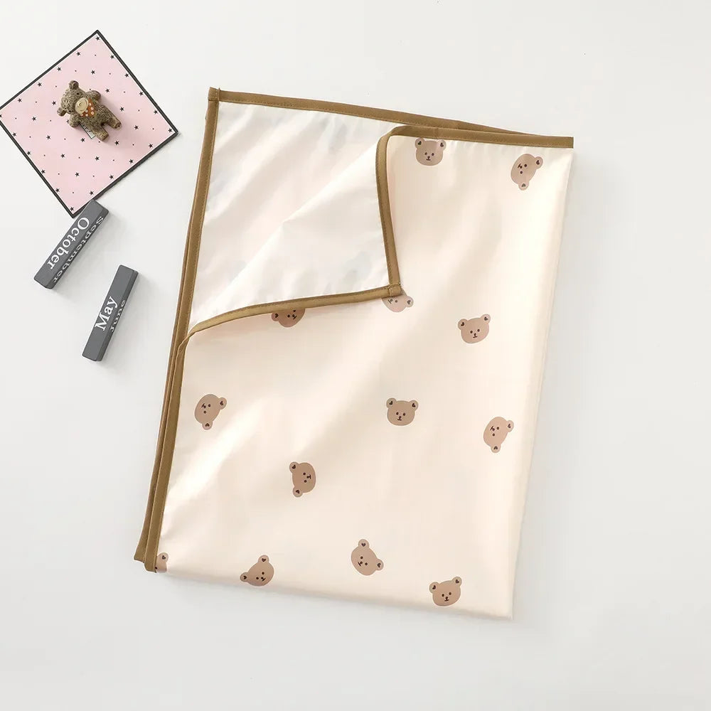 Reusable Waterproof Baby Changing Mat Foldable, Portable, Multi-Use Travel & Play Pad