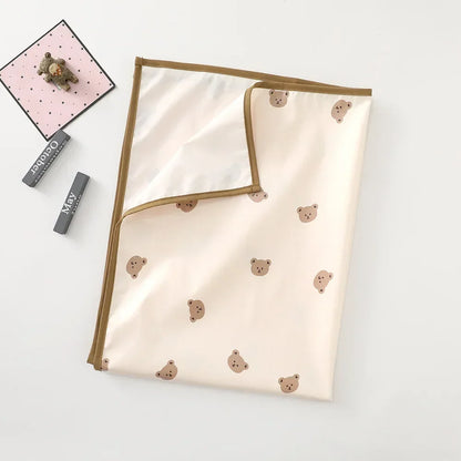 Reusable Waterproof Baby Changing Mat Foldable, Portable, Multi-Use Travel & Play Pad