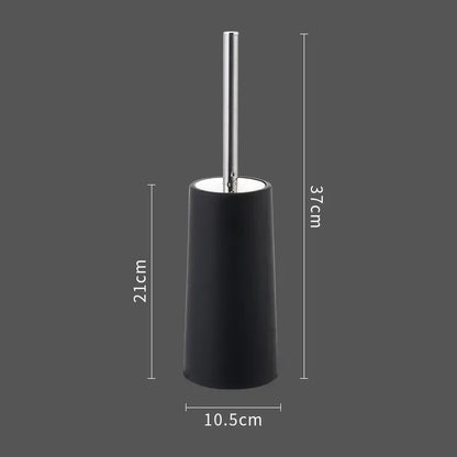 Nordic Style Golden Toilet Brush with Holder – Bathroom & Floor Cleaning Tool