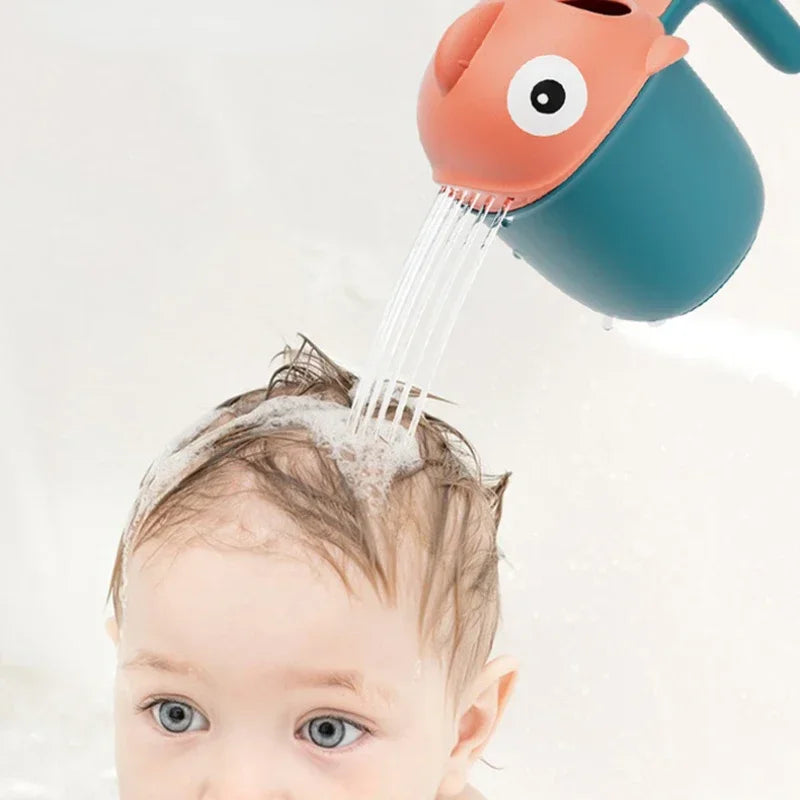 Cute Shark Rinse Cup for Baby Bathing