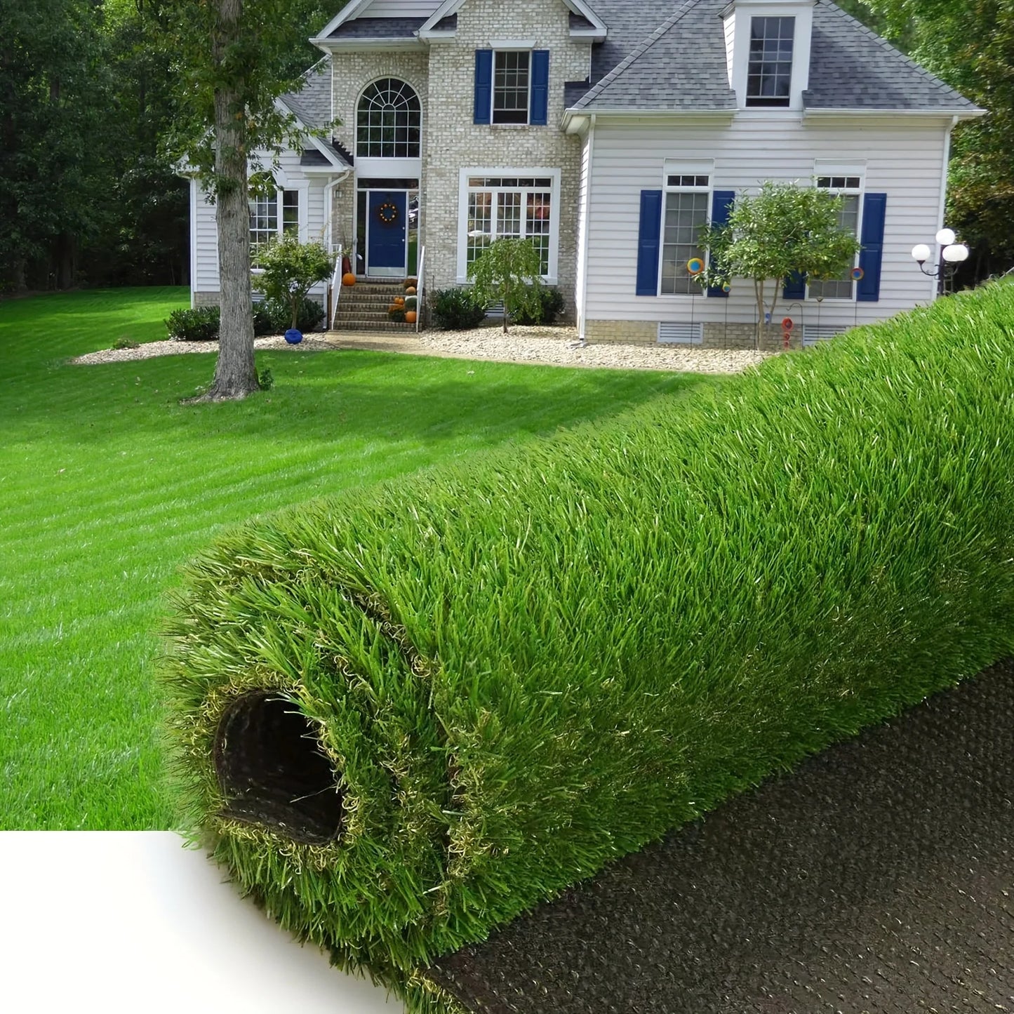 Artificial Realistic Grass Pad – Thick Synthetic Pet Lawn Mat