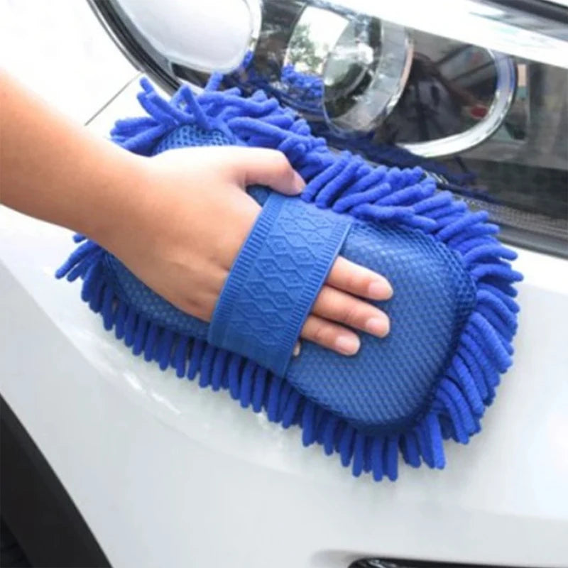 Microfiber Chenille Car Wash Sponge and Accessories