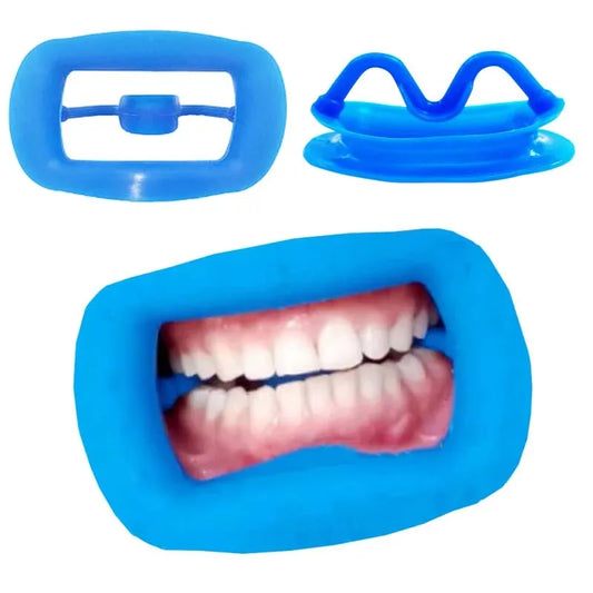 NIGF 3D Soft Silicone Mouth Opener – Dental Cheek Retractor in 4 Colors