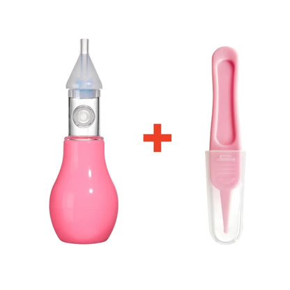 Silicone Baby Nasal Aspirator – Gentle Nose Cleaner for Kids