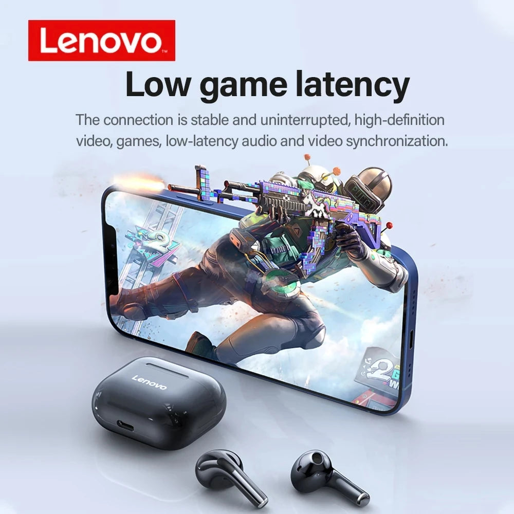 Lenovo LP40 Bluetooth 5.0 Earphones with Touch Control