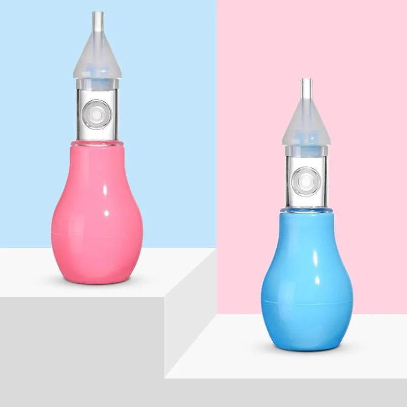 Silicone Baby Nasal Aspirator – Gentle Nose Cleaner for Kids