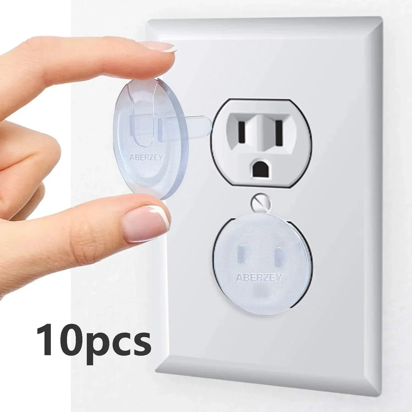 10pcs Baby Safety Socket Covers American Standard Plug Protectors