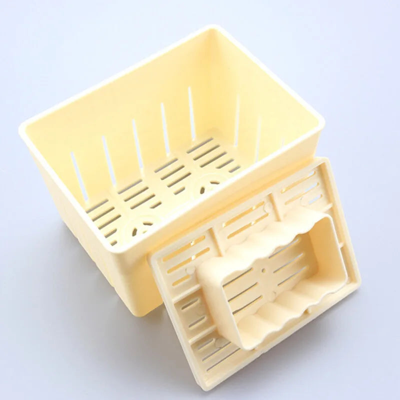 DIY Tofu Press Mold Set with Cheese Cloth  Homemade Tofu Maker