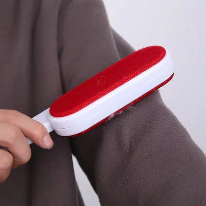 Self-Cleaning 2-Sided Lint Roller & Pet Hair Remover Brush – Removes Dog & Cat Hair from Clothes, Sofa, Carpet