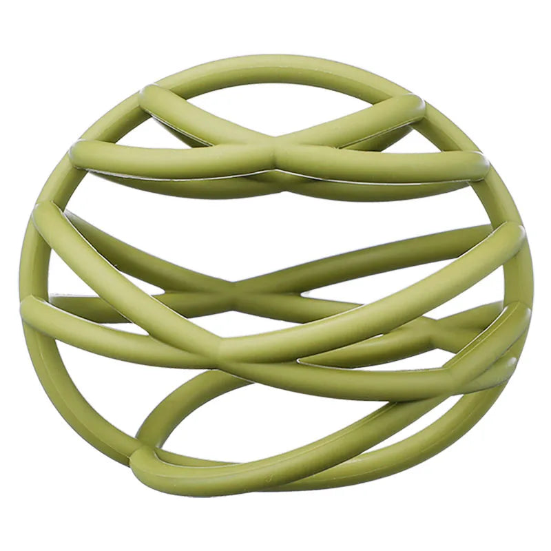 Baby Silicone Rodent Teether Ball – BPA-Free Chew Beads for DIY Necklace