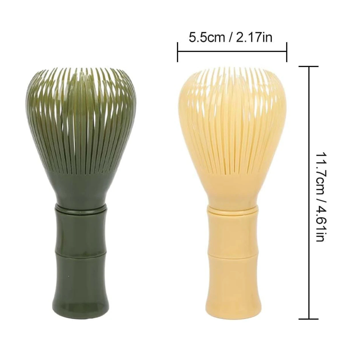 1pc Resin Matcha Whisk with Holder – Reusable Tea Ceremony Tool