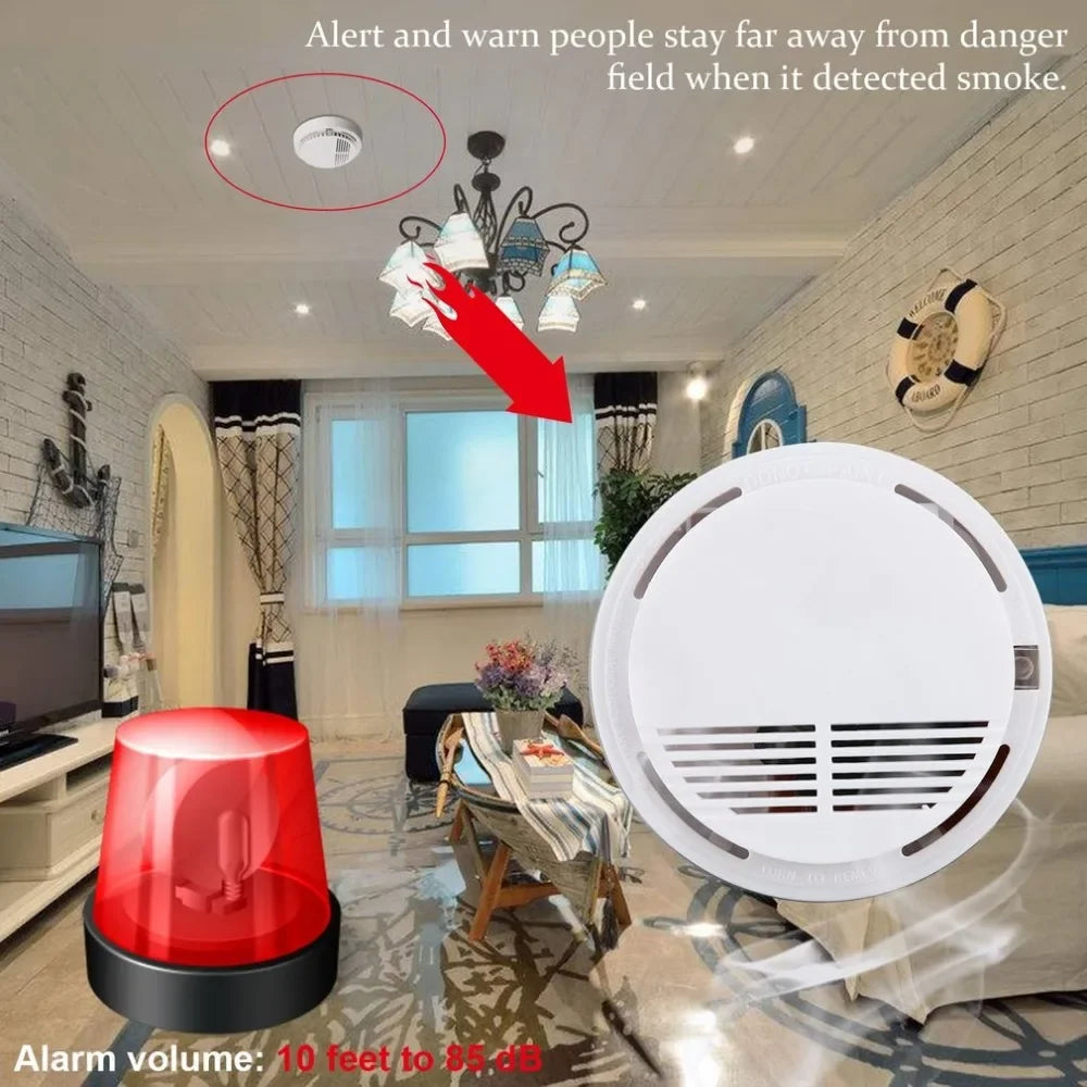 Smoke Detector and Fire Alarm for Home Security