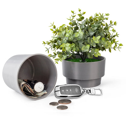 Hidden Flower Pot Safe for Money Storage