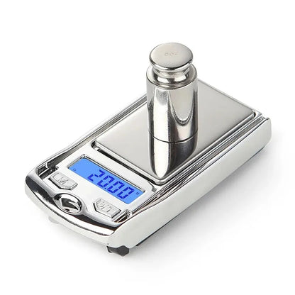 Mini Digital Pocket Scale 100g/200g, Portable Key-Style with Backlit LCD Display