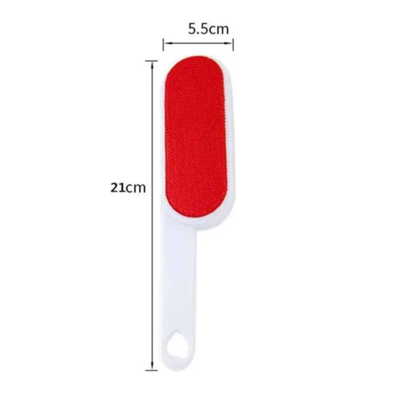 Self-Cleaning 2-Sided Lint Roller & Pet Hair Remover Brush – Removes Dog & Cat Hair from Clothes, Sofa, Carpet