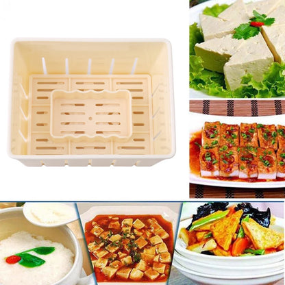 DIY Tofu Press Mold Set with Cheese Cloth  Homemade Tofu Maker