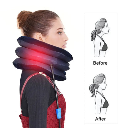 3-Layer Inflatable Neck Pain Reliever