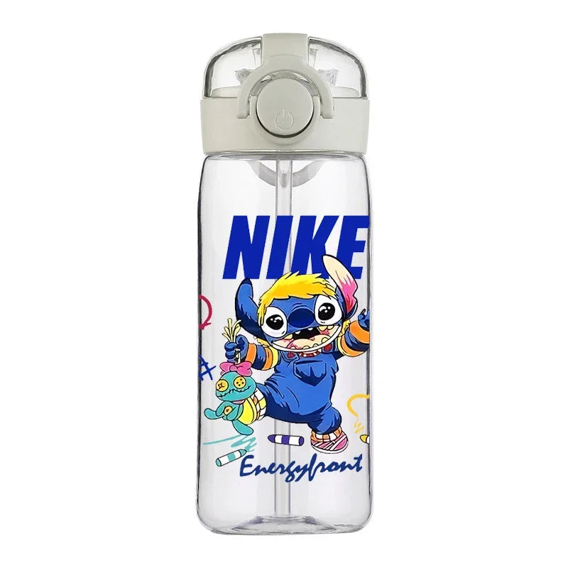 Disney Stitch 400ML Clear Water Bottle