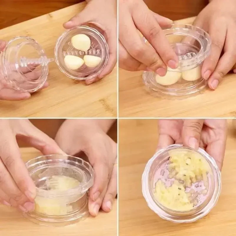 Multifunctional Manual Garlic Crusher