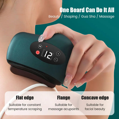 Electric Gua Sha Massager with Heating Function