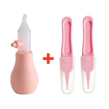 Silicone Baby Nasal Aspirator – Gentle Nose Cleaner for Kids