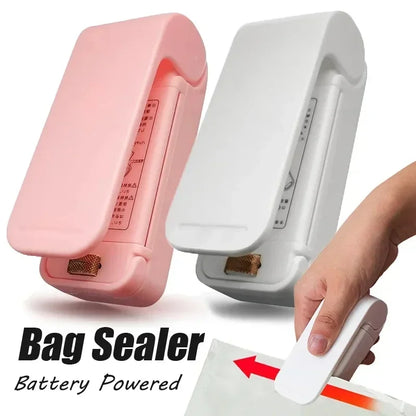 Mini Heat Bag Sealer – Portable Thermal Plastic Food Bag Closure, Food Packaging Sealing Machine