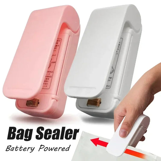 Mini Heat Bag Sealer – Portable Thermal Plastic Food Bag Closure, Food Packaging Sealing Machine