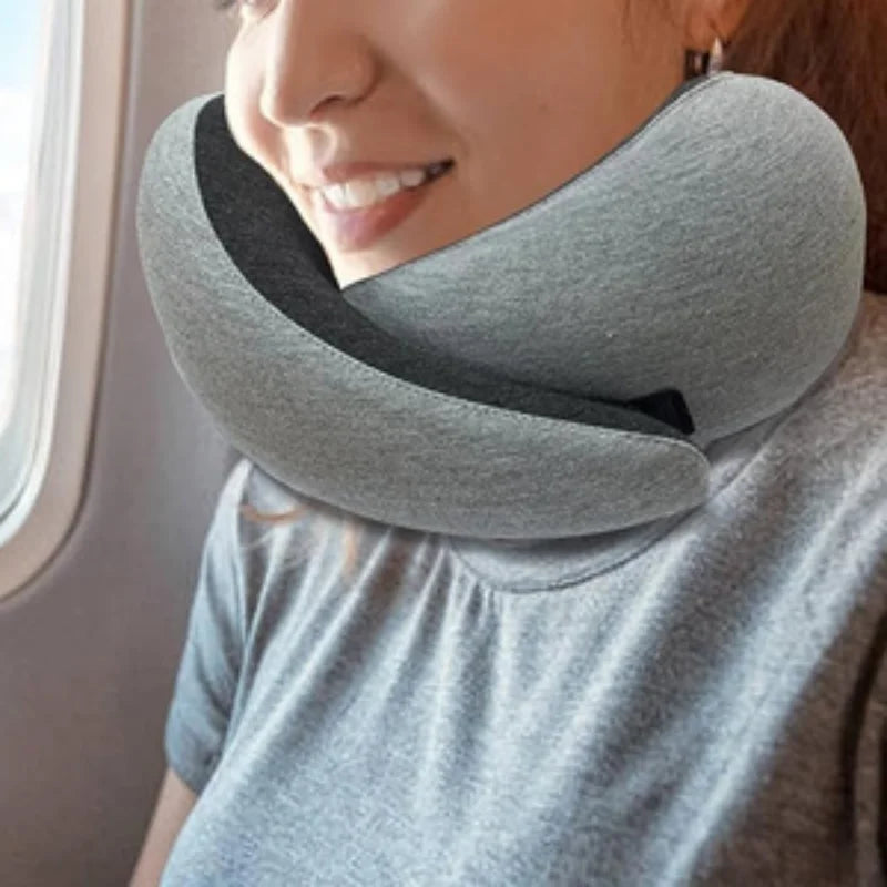 Durable U-Shaped Travel Neck Pillow