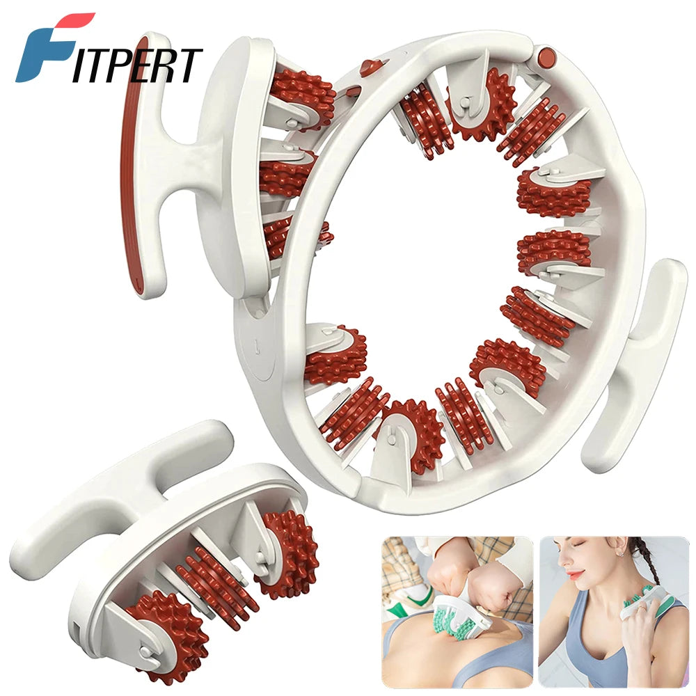 Manual Cellulite & Muscle Massager Roller – Multi-Use Beauty Trainer