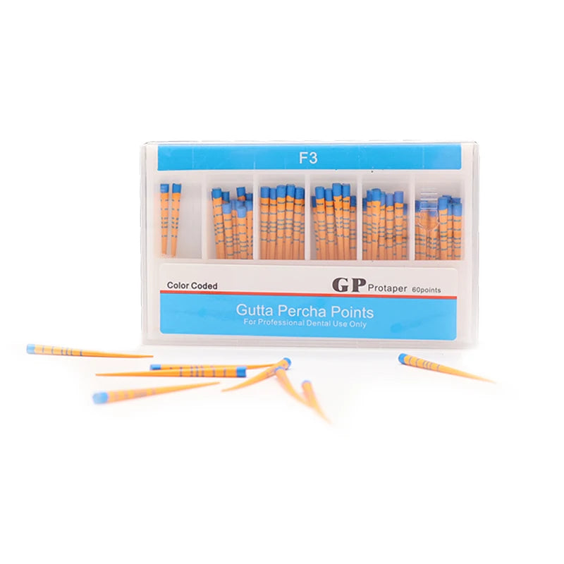 TJDent Endo Gutta Tapers #15-40, F1-F5 with Scale – Dental Absorbent Paper Consumables