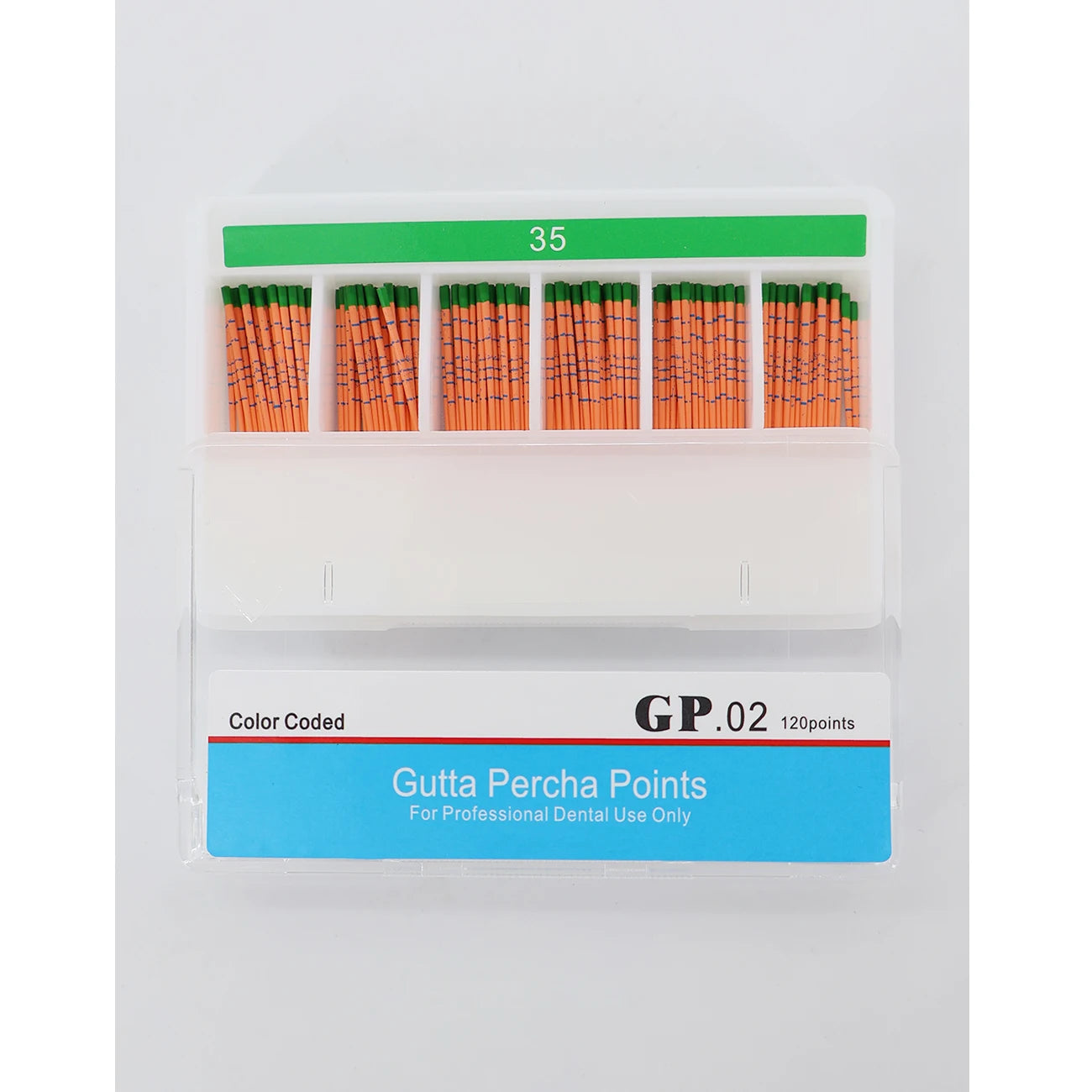 TJDent Endo Gutta Tapers #15-40, F1-F5 with Scale – Dental Absorbent Paper Consumables