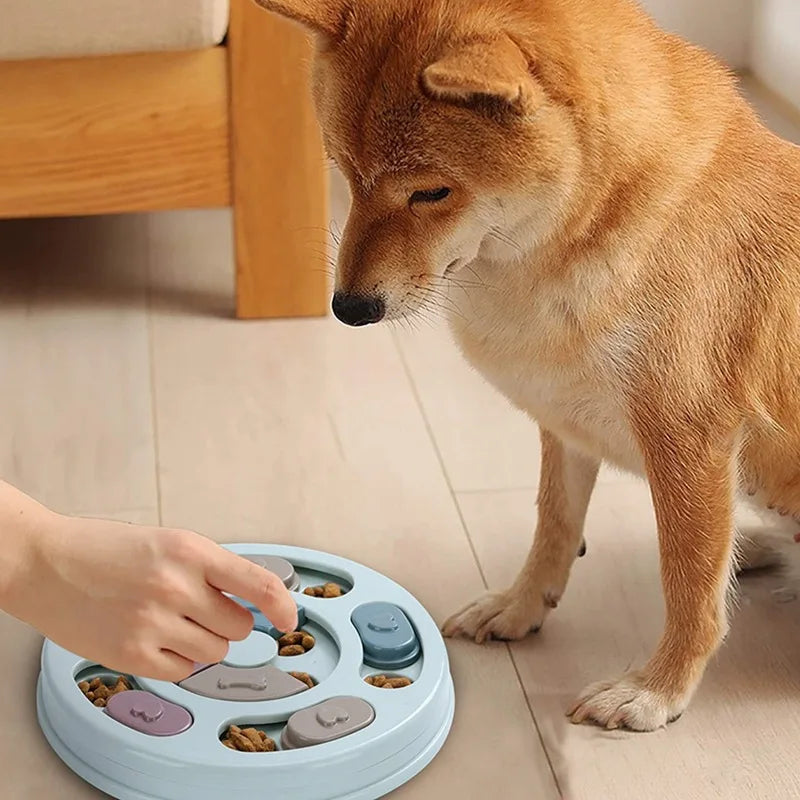 Dog Food Hiding Bowl – Slow Feed Training & Interactive Educational Feeding Toy for Dogs