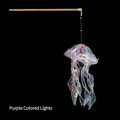 Jellyfish Night Light – Portable Kids Lantern for Ocean-Themed Room or Party Decor